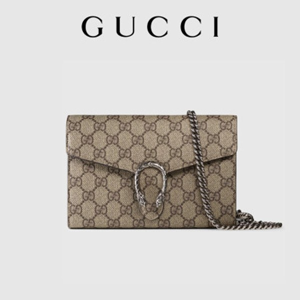 Gucci-Dionysus-Series-GG-Canvas-Chain-Bag